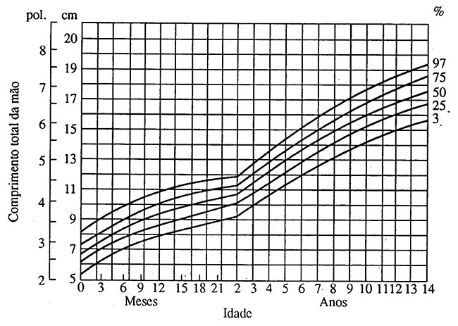 COMPRIMENTO TOTAL DA MÃO